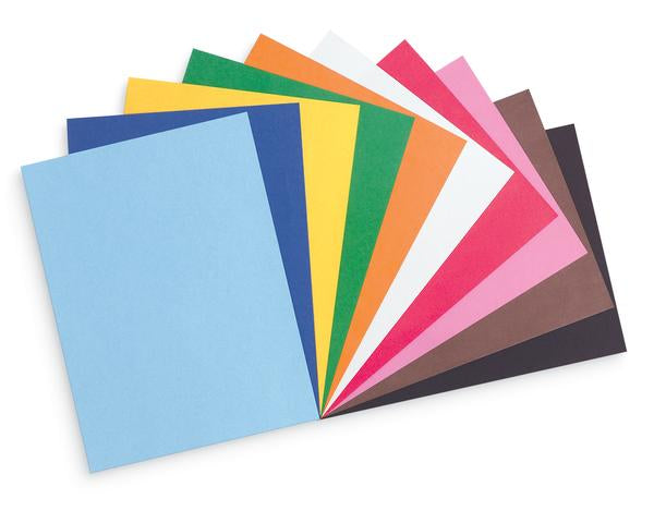 Colorations® Assorted Colors 9 x 12 Heavyweight Construction