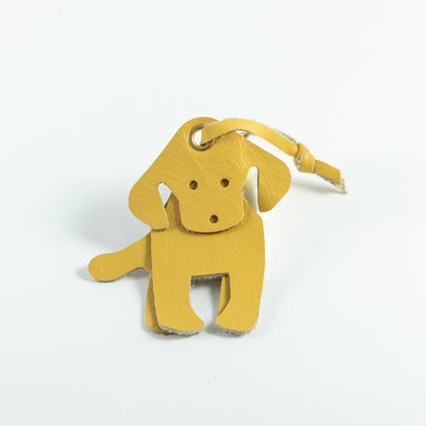 Golden Labrador Upcycled Leather Keyring — Guide Dogs Shop