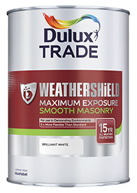  Dulux  Trade Weathershield  Maximum Exposure Smooth Masonry 