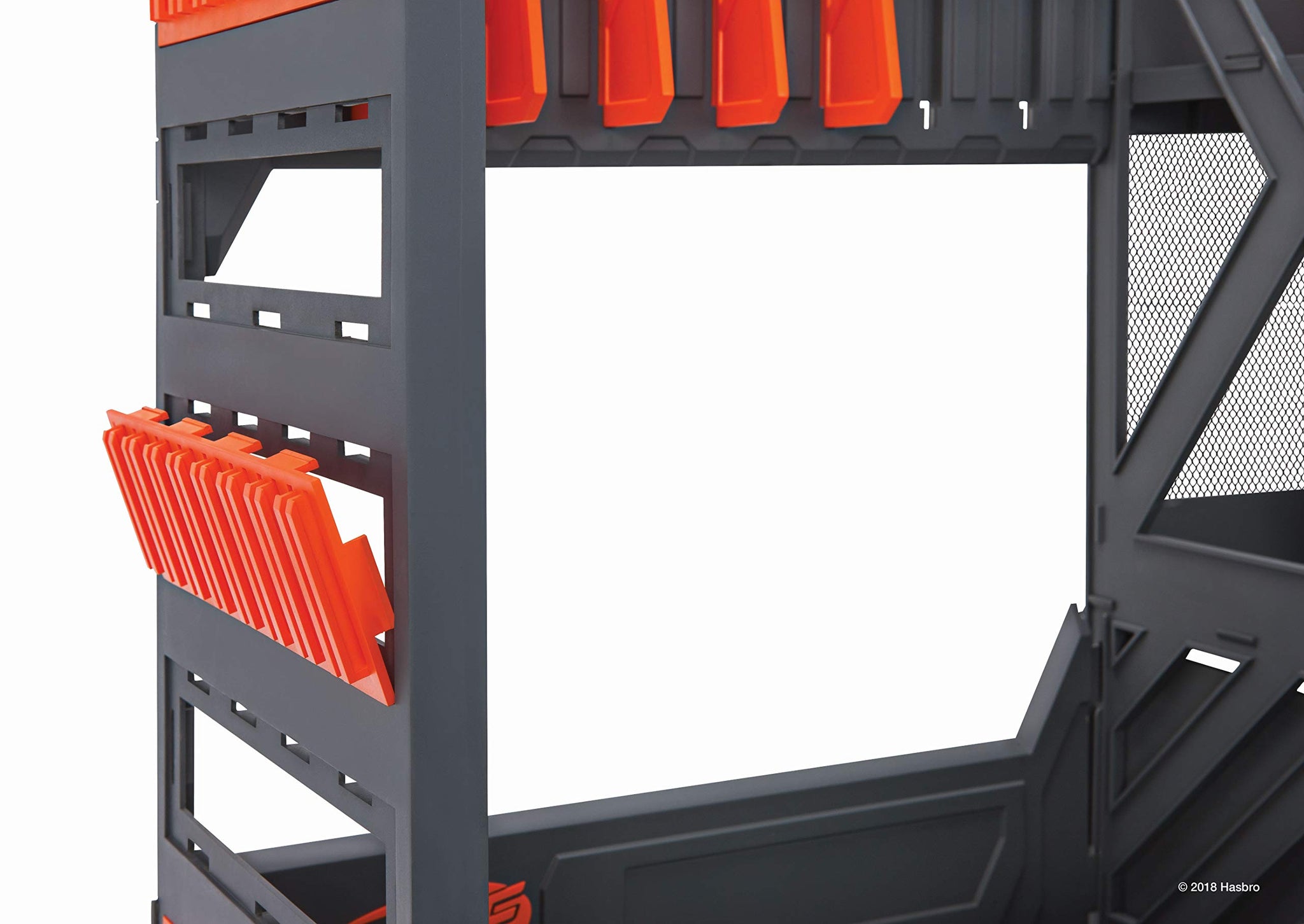 nerf elite blaster rack