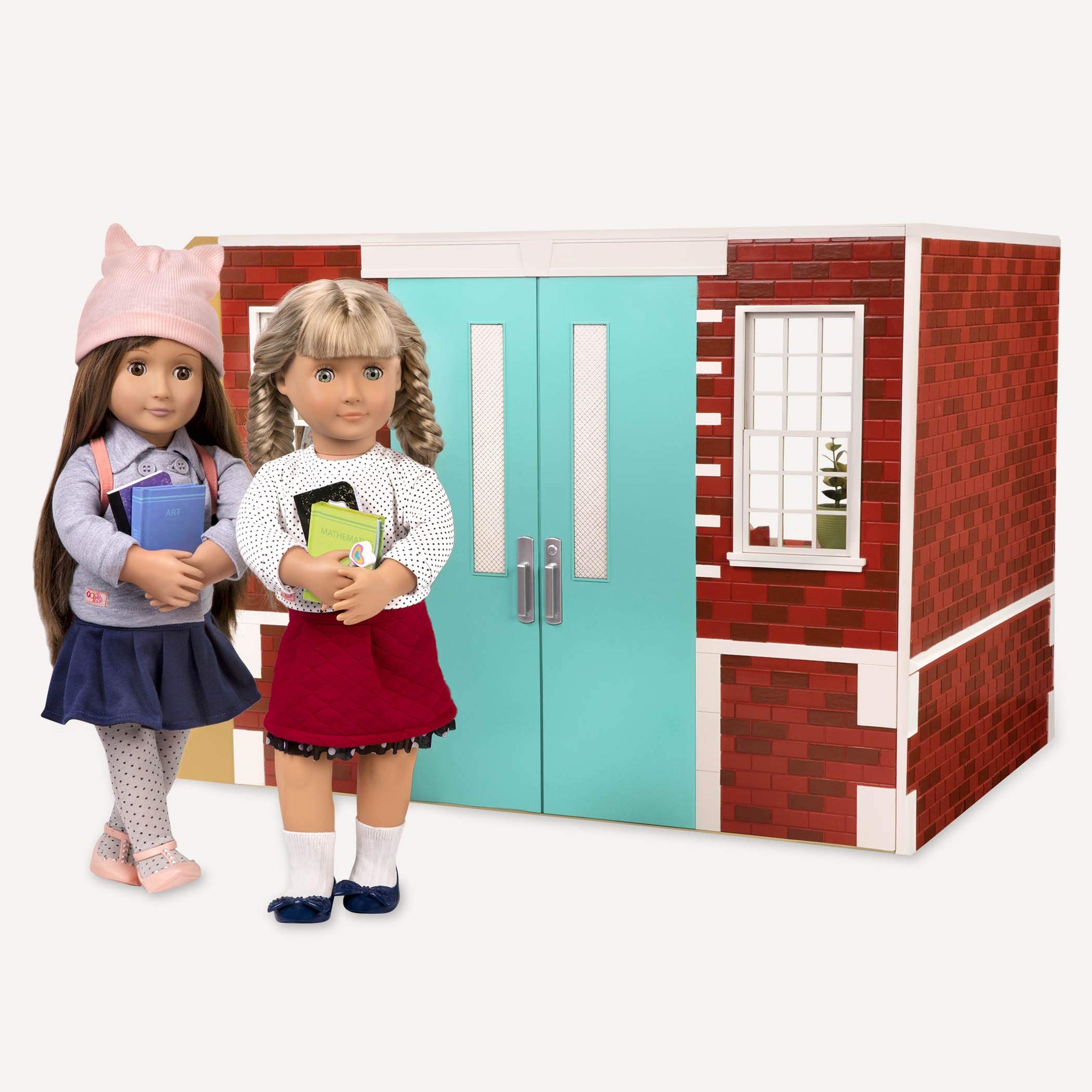 school set for dolls