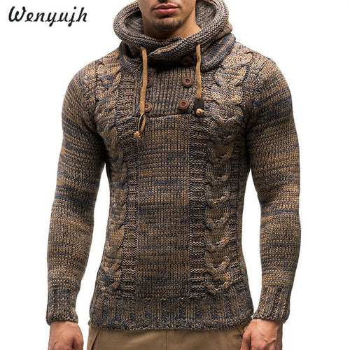 men's hooded sweater