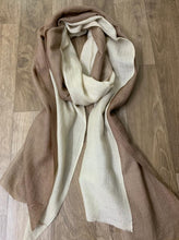 Load image into Gallery viewer, Pashmina Hand made dyed women&#39;s Stole scarf soft luxurious occasion gift
