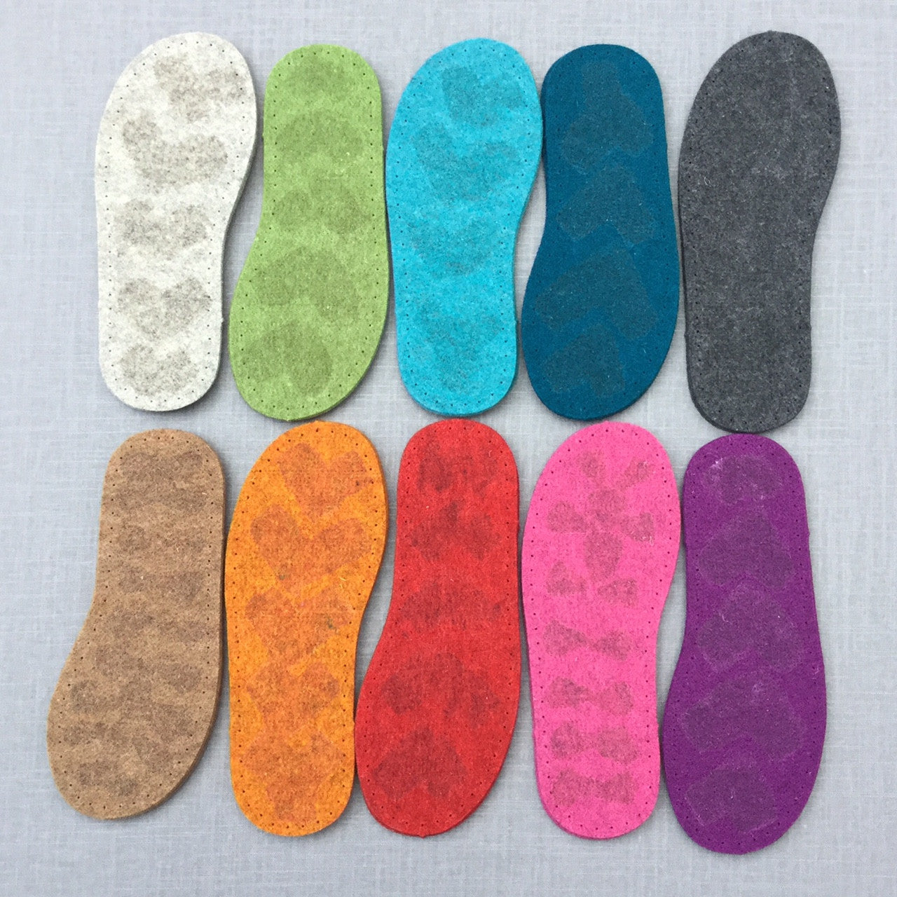 soles for felted slippers