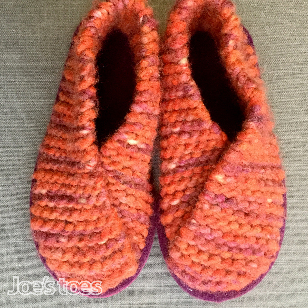 Joe S Toes Crossover Original Knitted Slipper Kit Uk Sizes