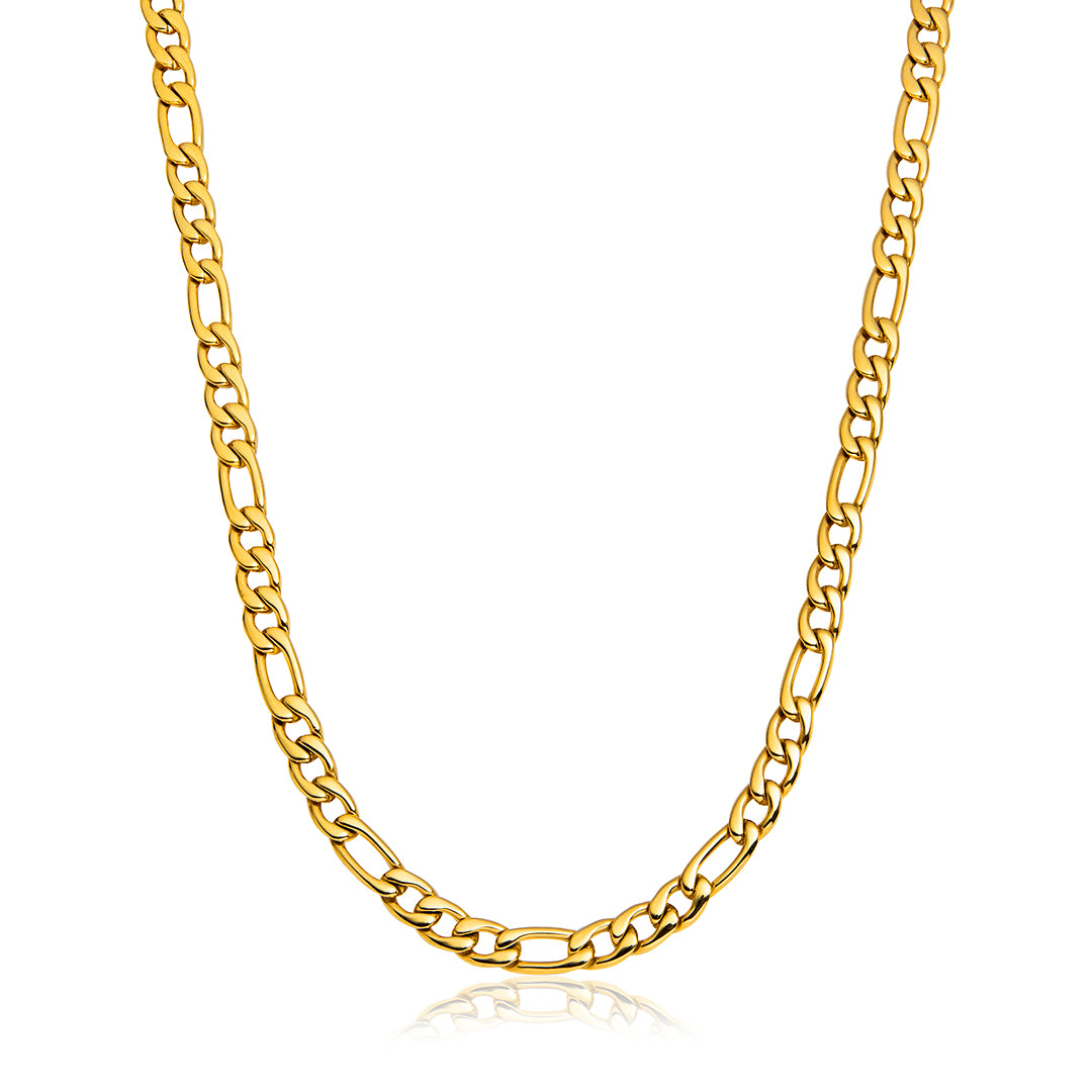 Figaro Chain Gold | 8mm - VIRAGE London product image