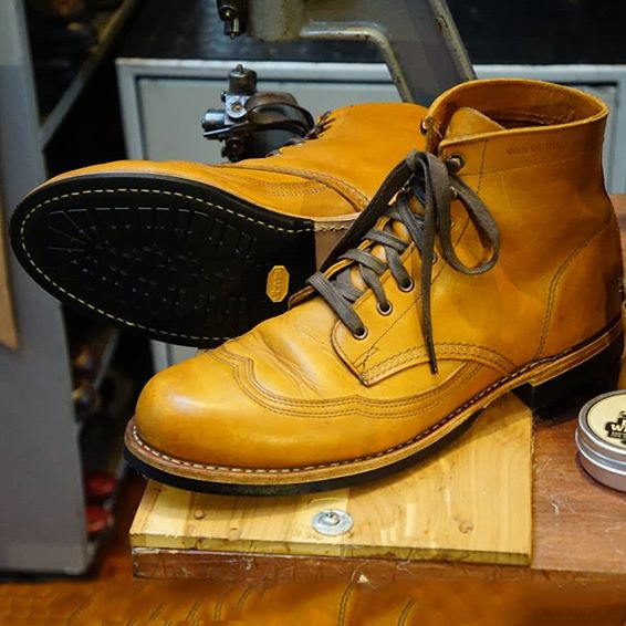 custom handmade work boots