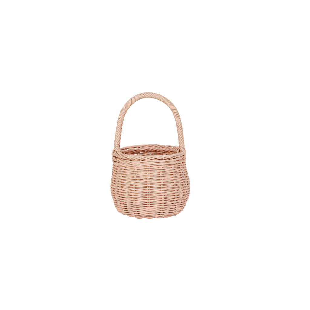 Tulip Carry Basket - Seashell Pink - Olli Ella - (PRE-ORDER