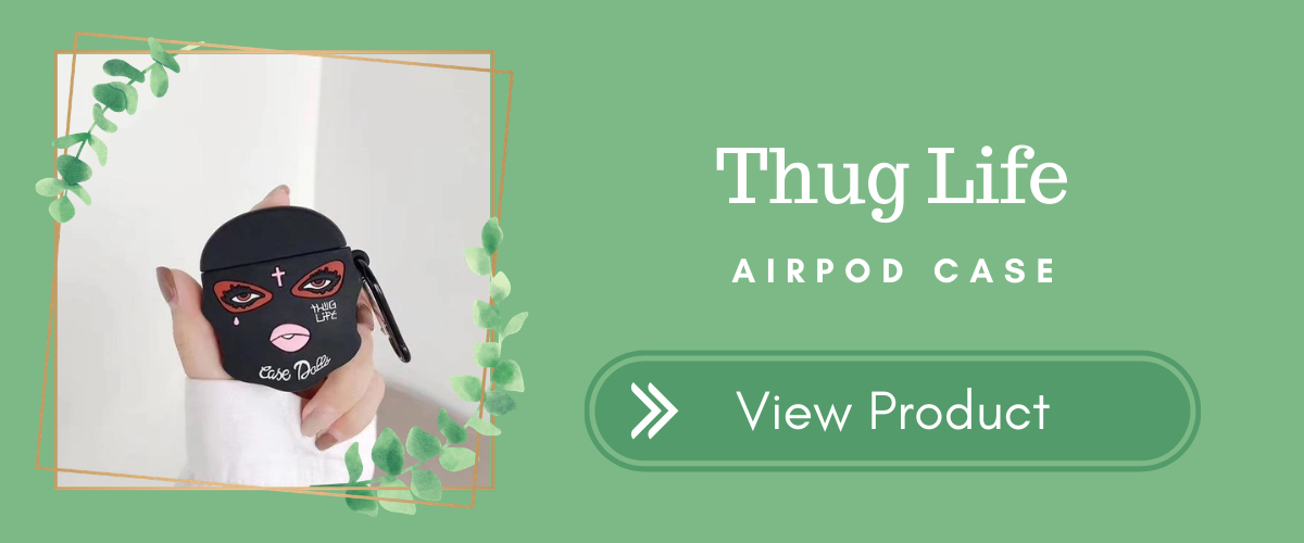 Thug Life AirPods Case Halloween