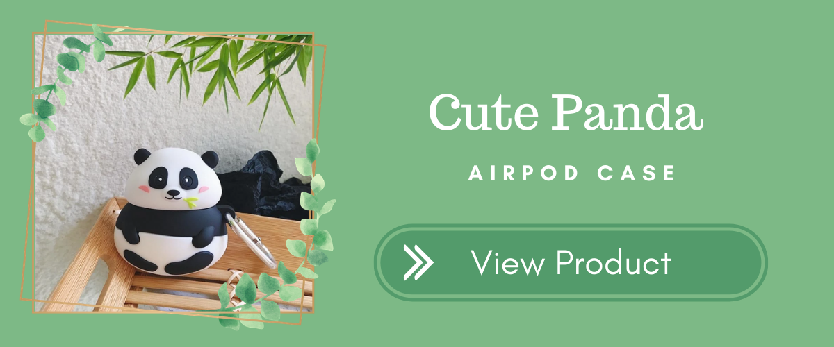 cute panda airpod case