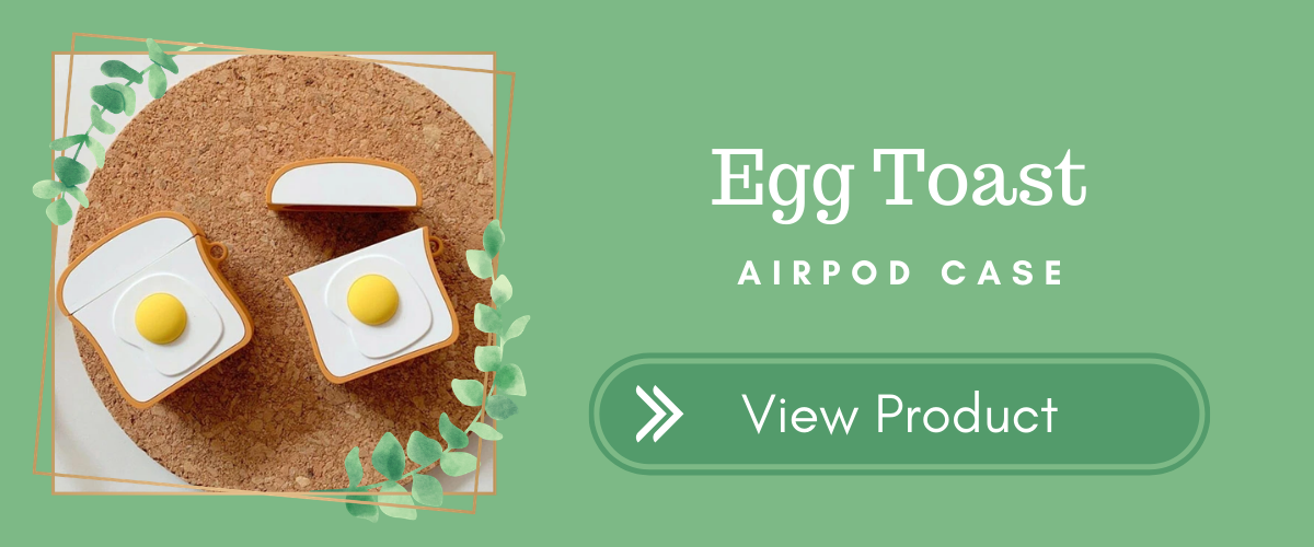 Egg Toast AirPods Case