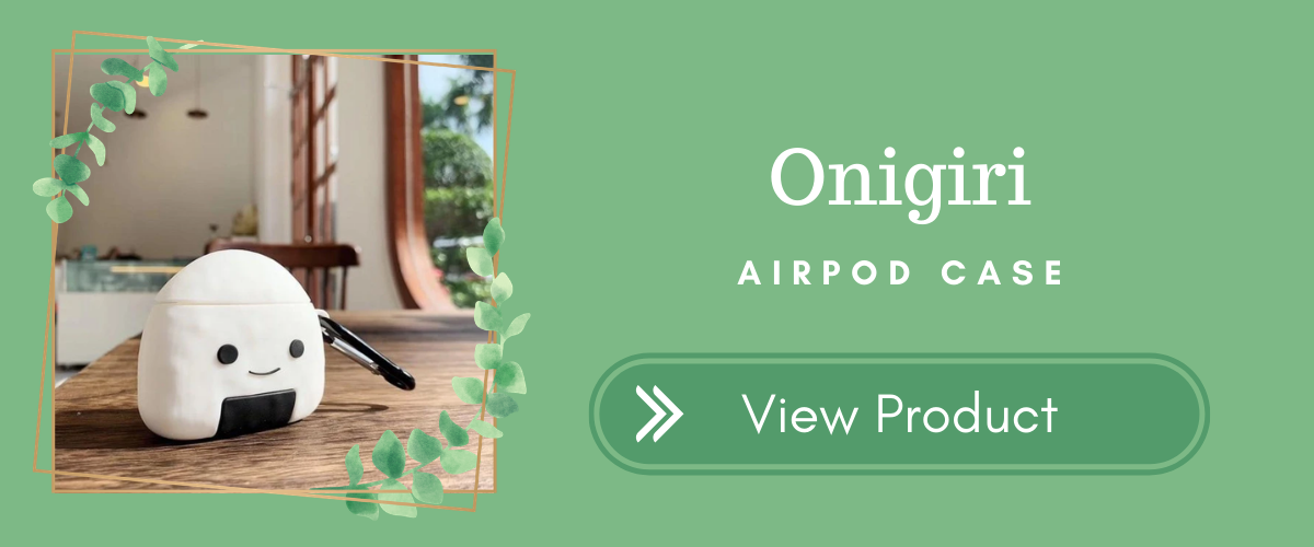 Onigiri AirPods Case