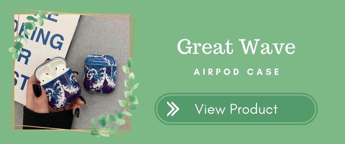 Great Wave AirPods Case