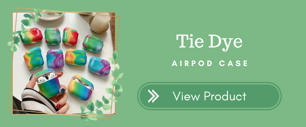 Tie Dye AirPods Case