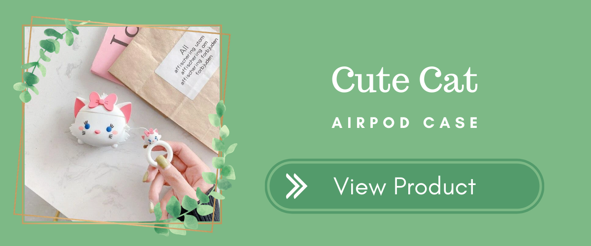 Cute Cat Airpod Case