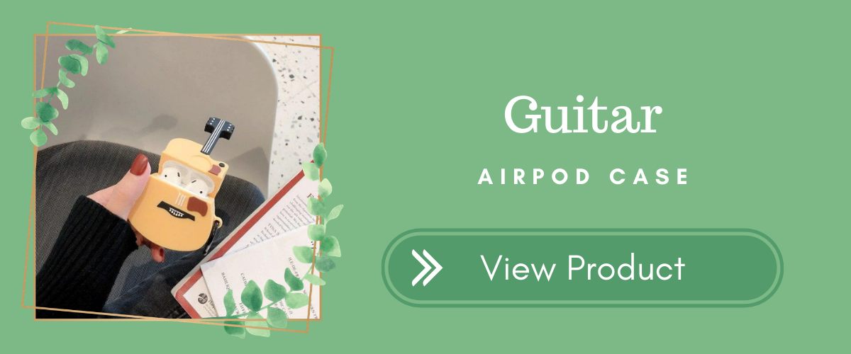 Guitar AirPods Case Indie