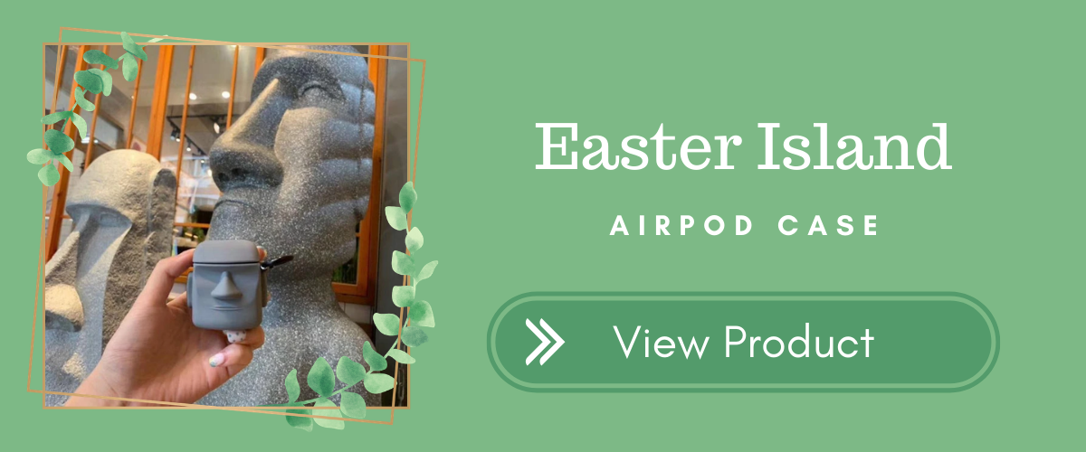 Easter Island AirPods Case