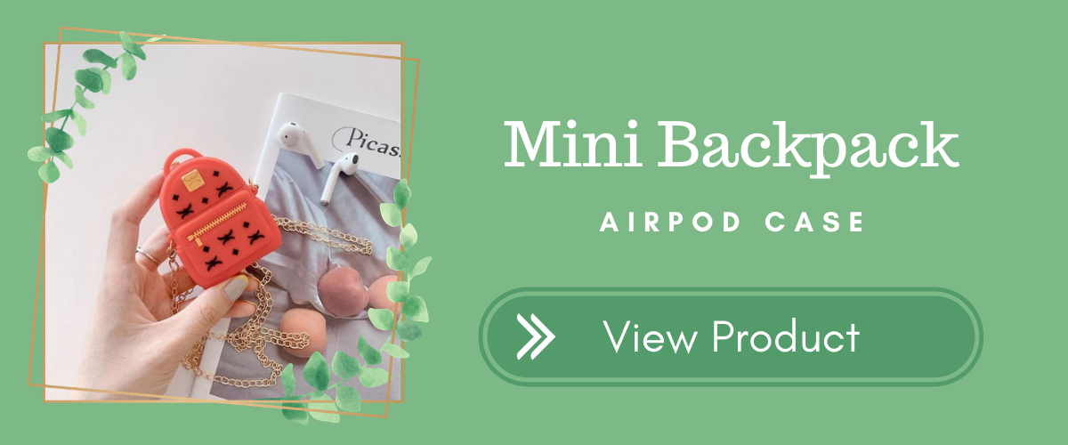 Mini Backpack AirPods Case