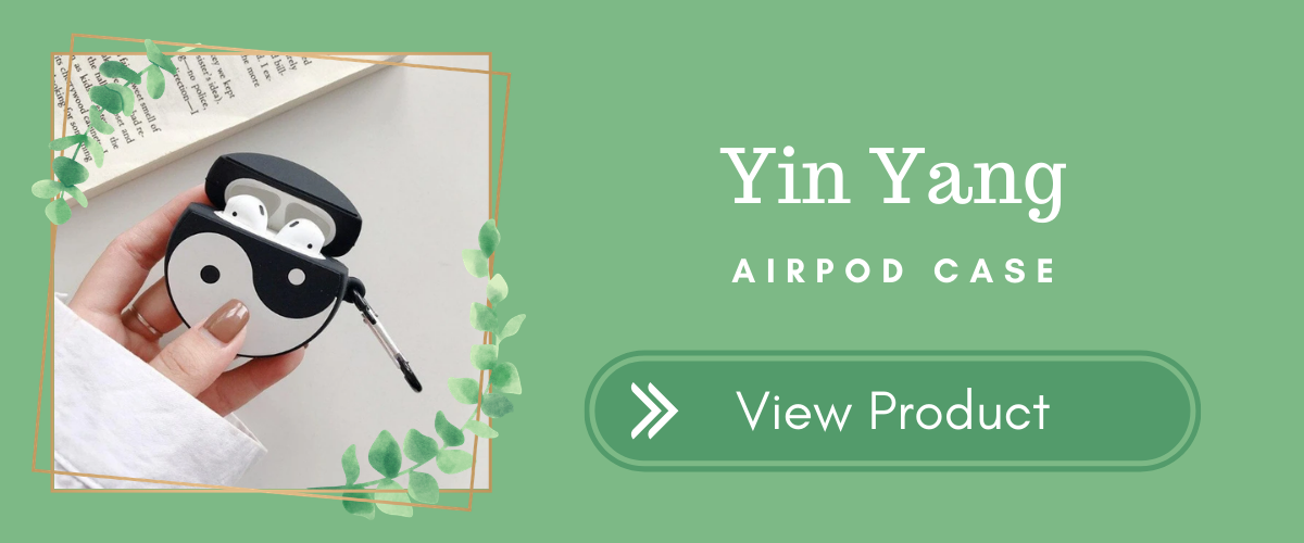 Yin Yang AirPods Case