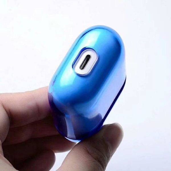 clear-blue-airpod-case