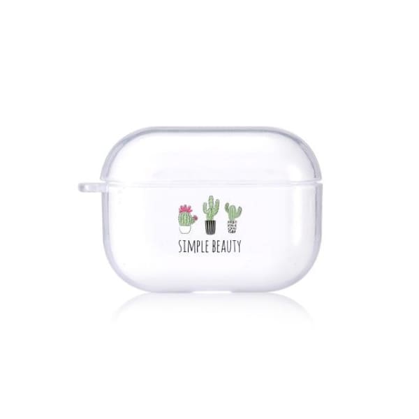 Clear Cactus Airpod Pro Case Cover