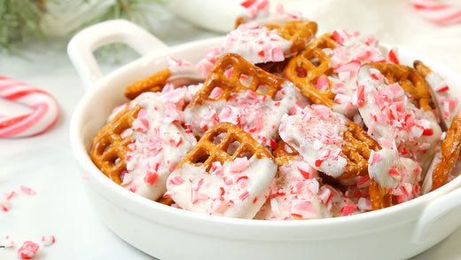 Peppermint Pretzel Treats