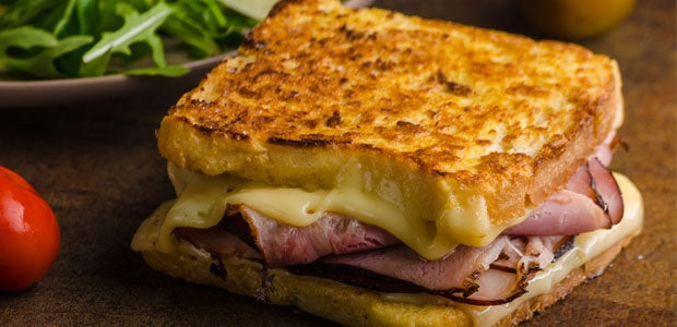 Savory Ham & Swiss Cheese French Toast