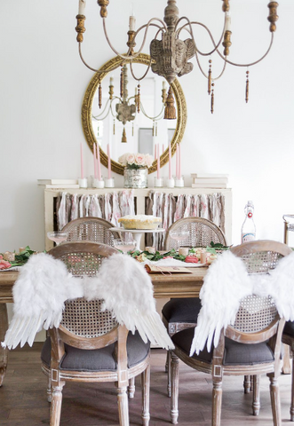 angel wings adds a whimsical and enchanting element to your Valentine s Day decor