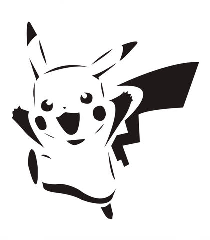Pokemon is as popular as ever, and who doesn't love Pikachu? Parents, you’ll love how easy this design is to carve.