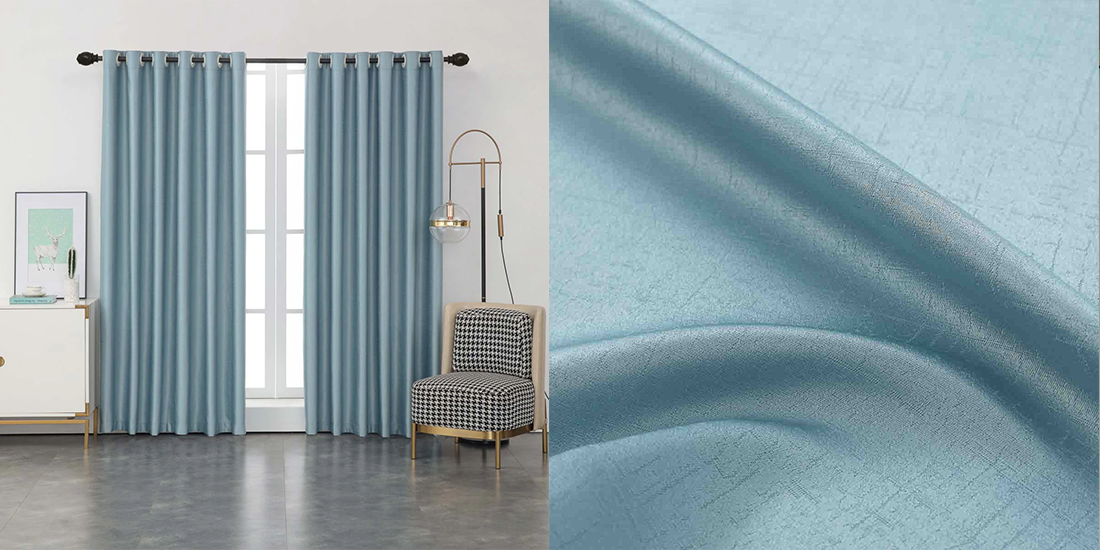 Qbedding Solid color curtains