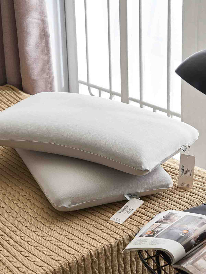 Low Loft Memory Foam Pillow