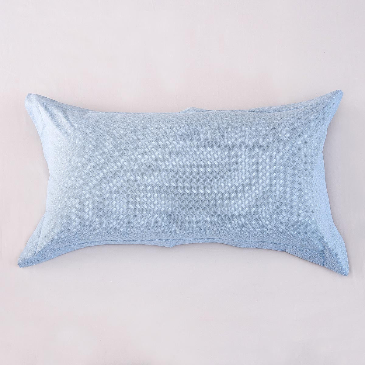 Gamma Bluish Blue Pattern Cotton Pillow Sham 1p 2p Qbedding Com