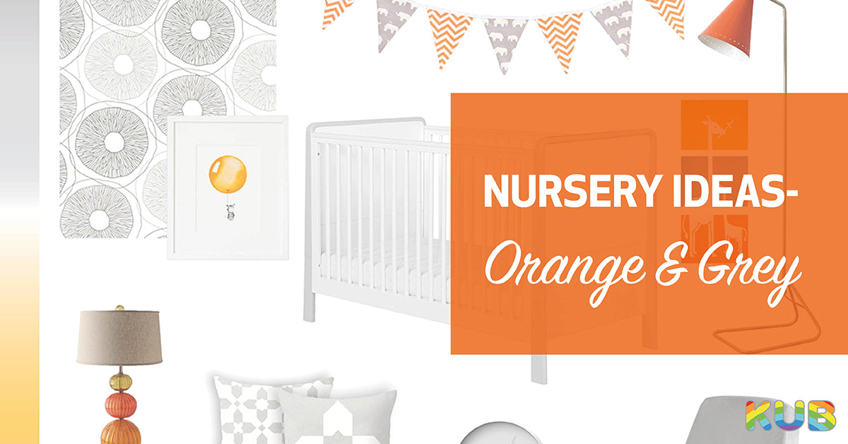 orange nursery ideas