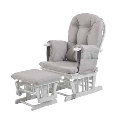 kub haldon nursing rocking chair grey