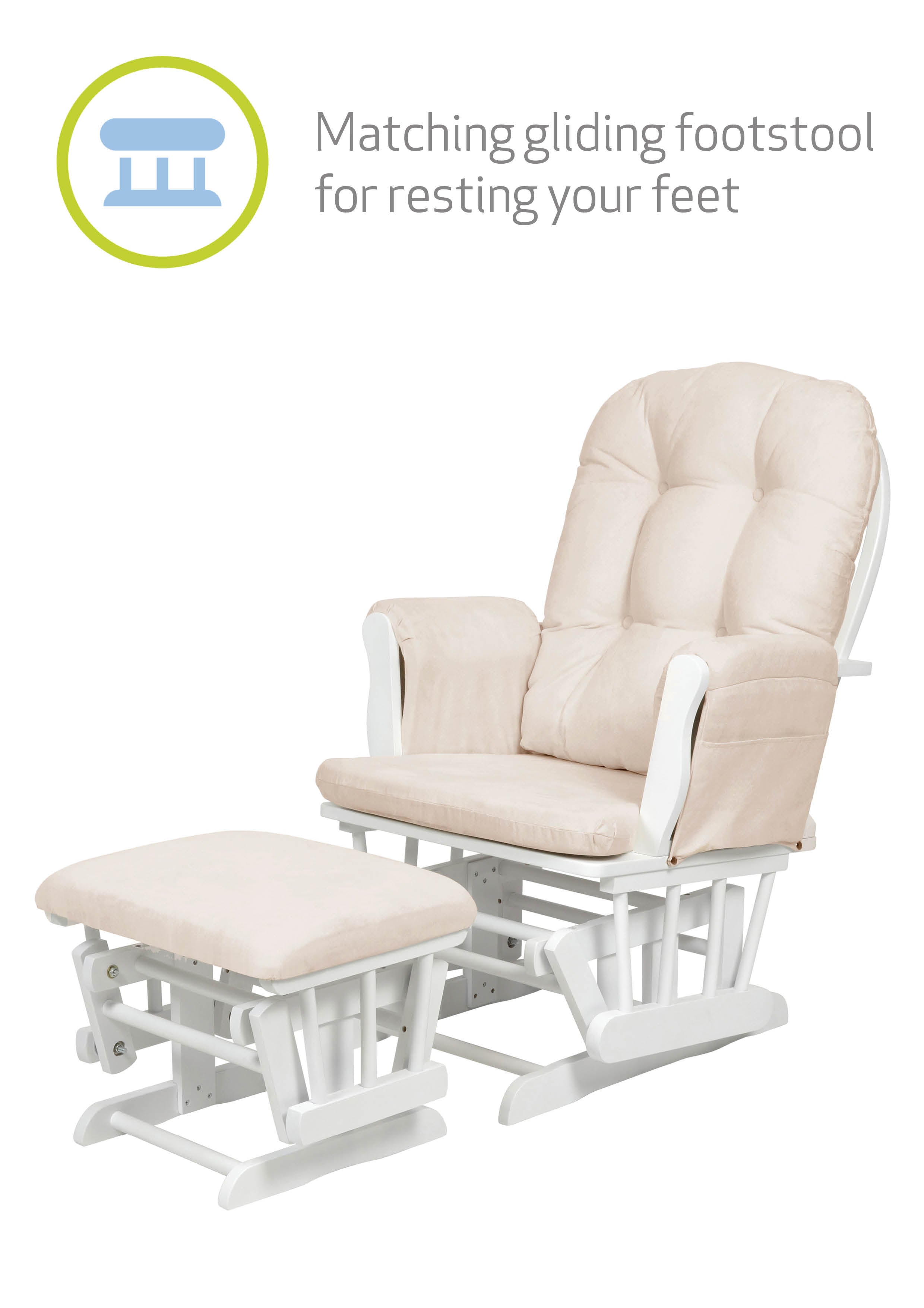 wayfair cream office chair