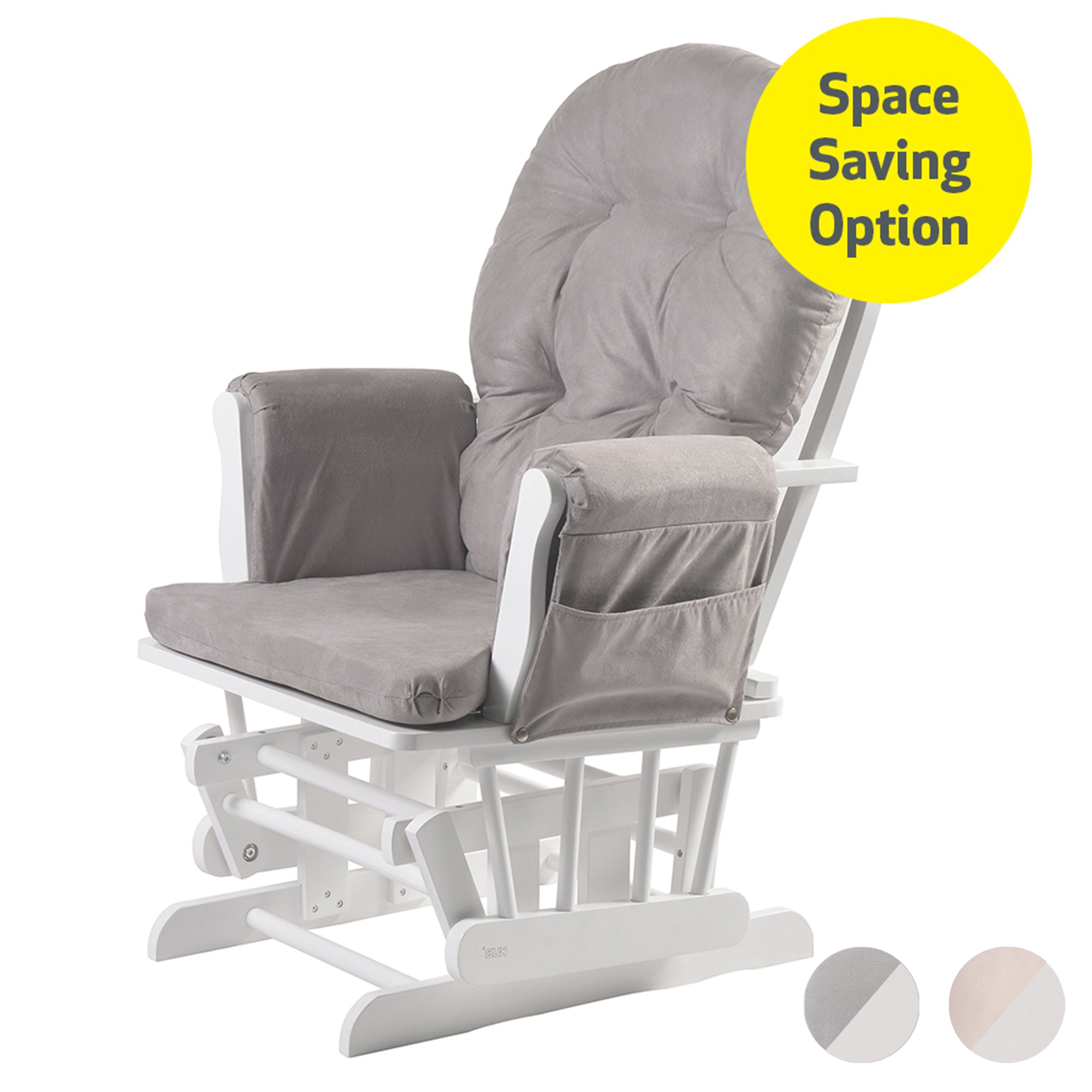 gray glider chair for nursery