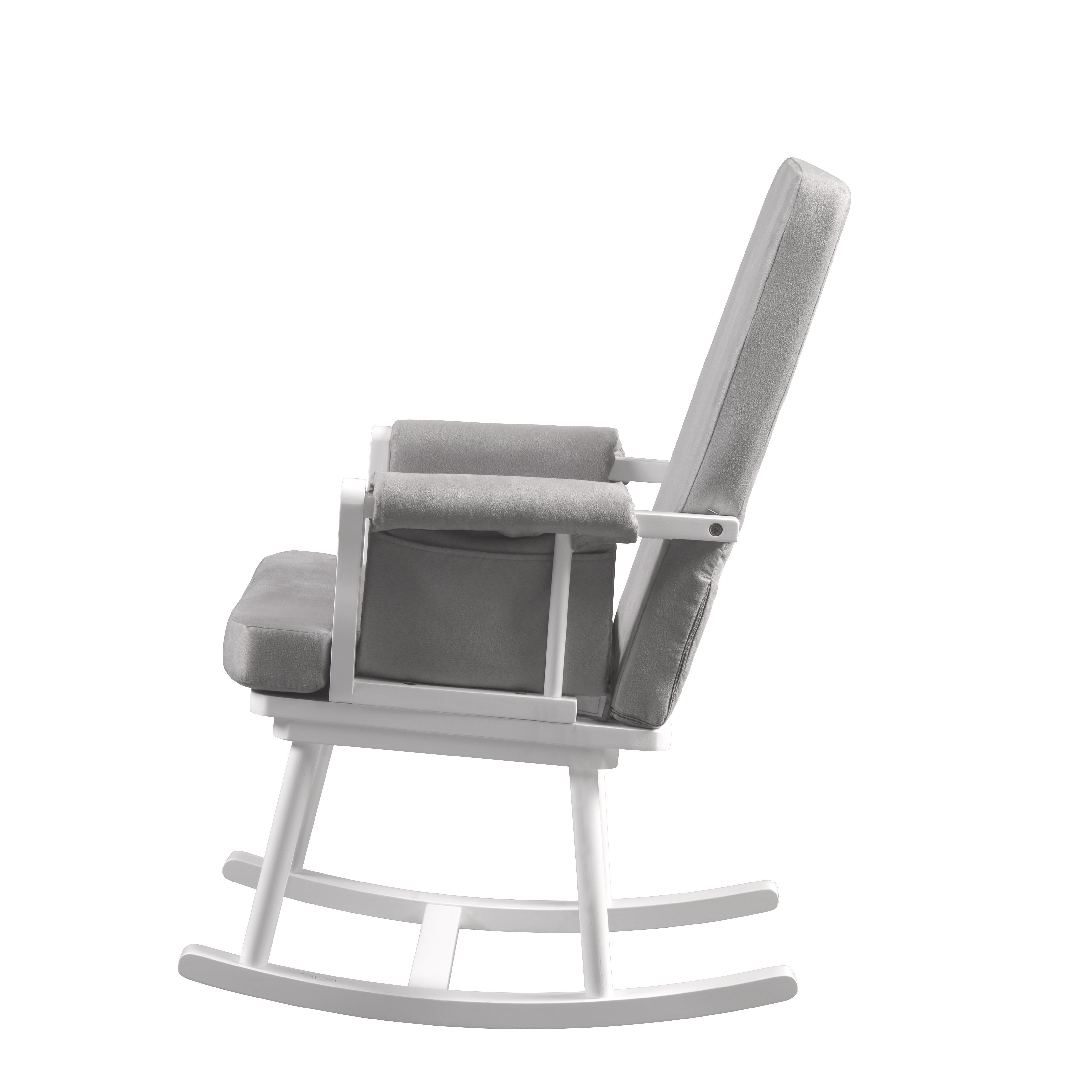 kub haldon rocking chair light grey