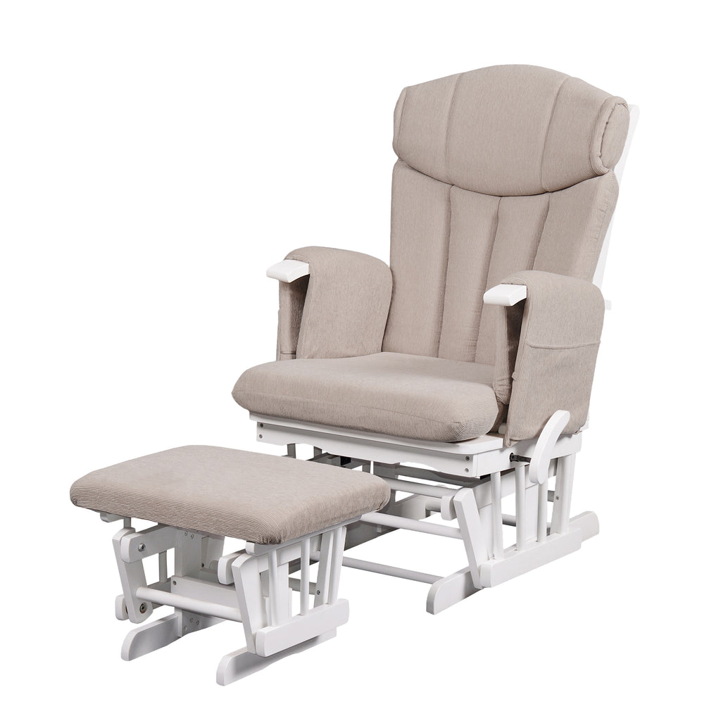 white nursing chair