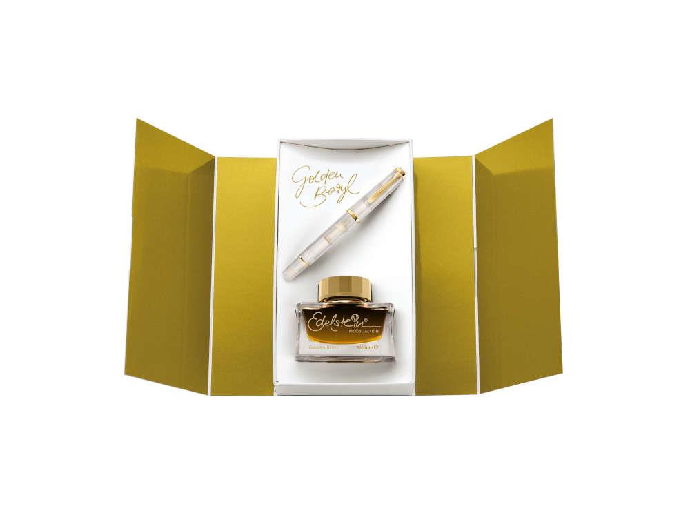 Stylos plume (récap p 19) - Page 4 Set-Pelikan-Classic-200-Golden-Beryl-Fountain-Pen-Special-ed-819824-01_5000x