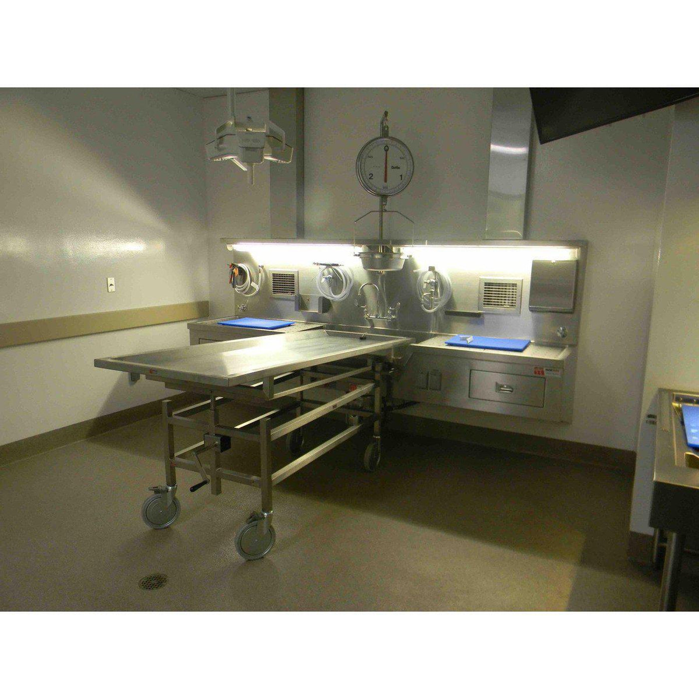 Wall Mount Autopsy Station Center Sink Mortech