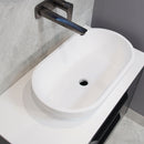 Granlusso Amalfi Countertop Stone Basin Matt White | Deluxe Bathrooms