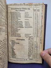 Load image into Gallery viewer, Psalmen Dauids nach Frantzosischer Melodey und Reymenart in Teutsche reymen, 1598