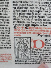 Load image into Gallery viewer, Biblia Cum Concordantiis Veteris et Novi Testamenti et Sacrorum Canonum, 24 March 1522