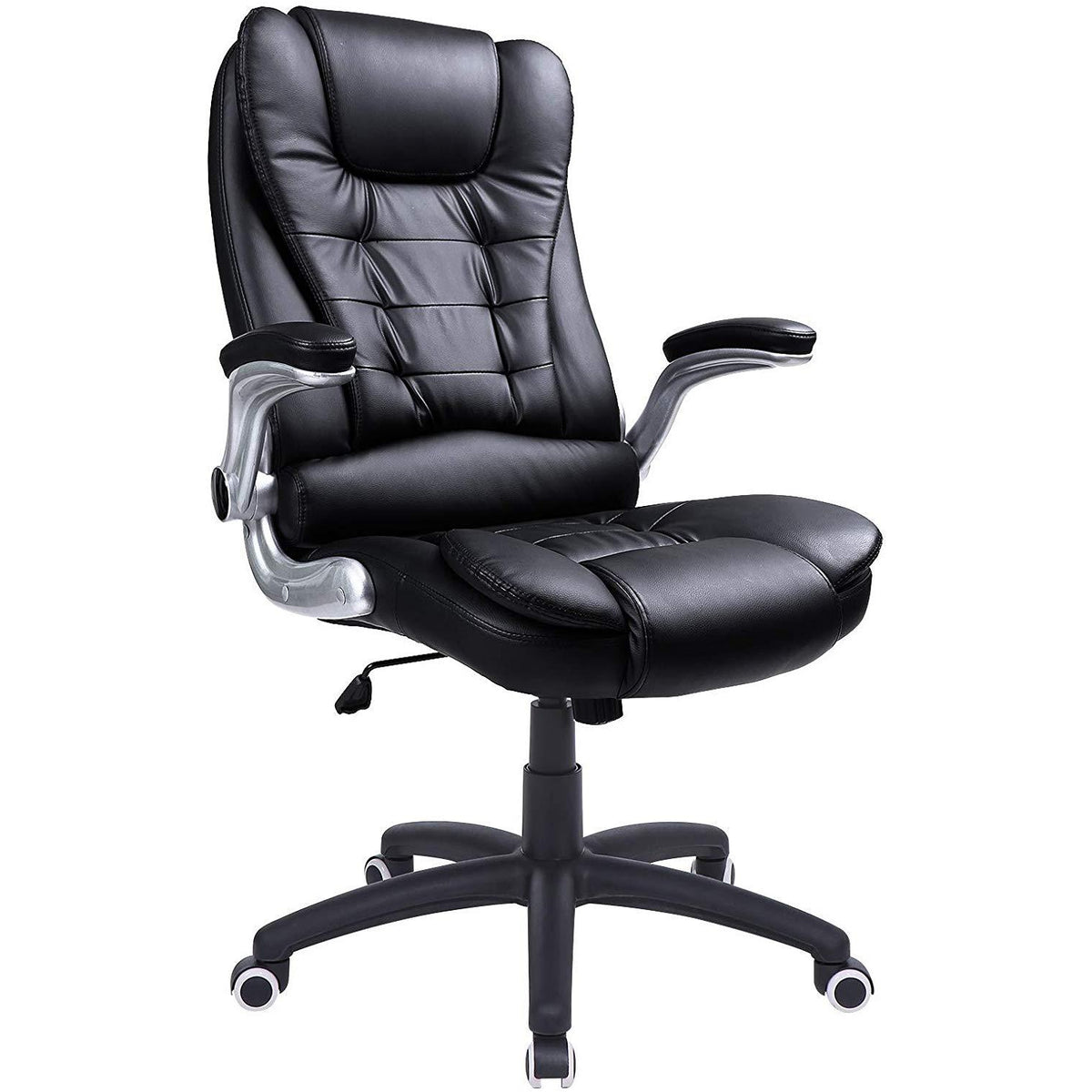 Intrekking ethiek Jet Nancy's Unionport Luxe Bureaustoel - Zwarte Ergonomische Bureaustoelen -  Bureaustoelen Voor Volwassenen