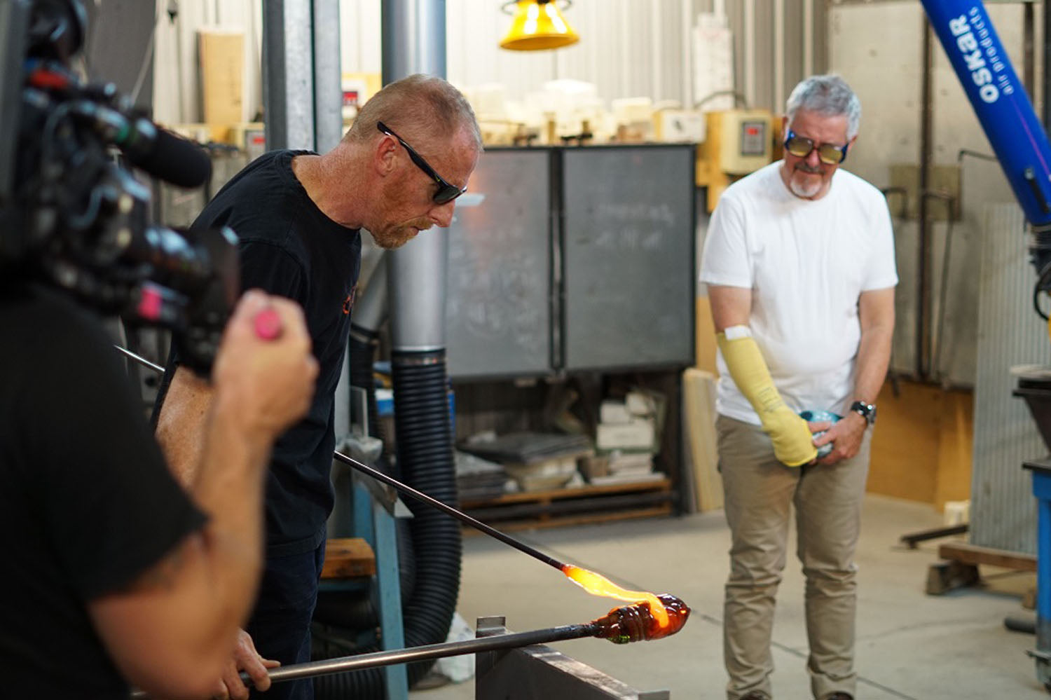 Griff Rhys Jones at Lava Glass_5