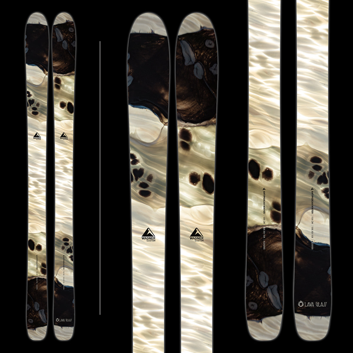 Antipodean Winter Skis Lava Glass