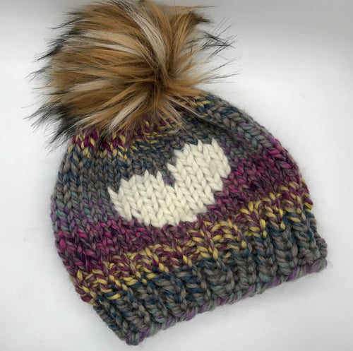 Crochet Hat Pattern Wobble Bobble Beanie 