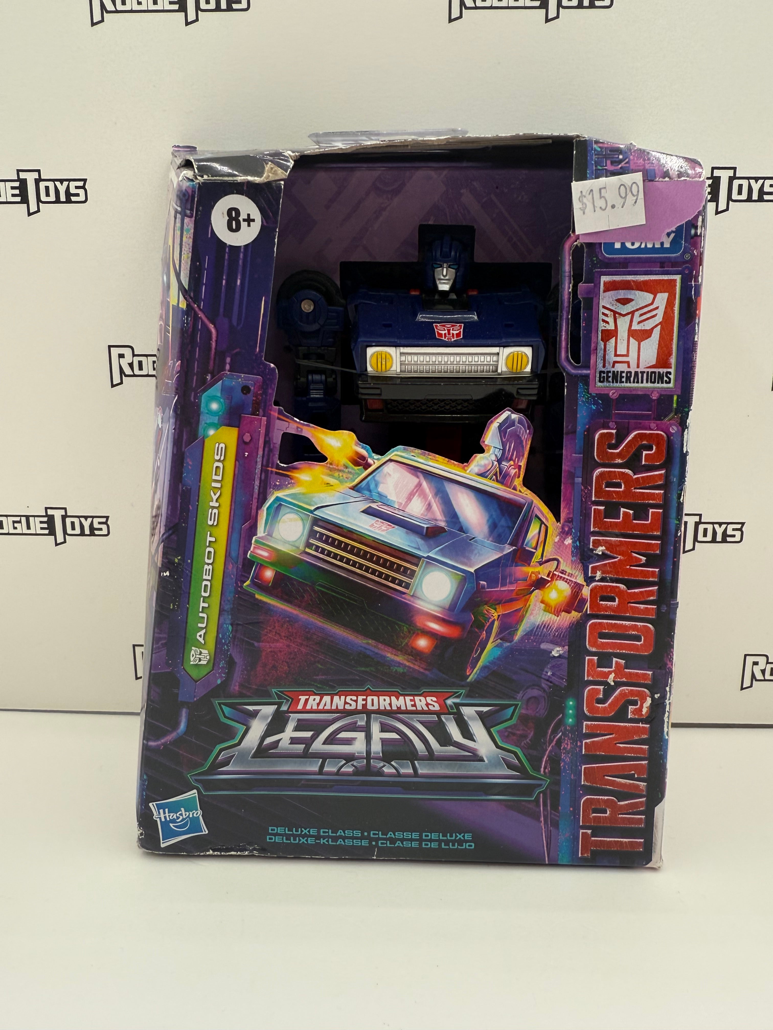 Hasbro Transformers Legacy Generations Deluxe Class Autobot Skids