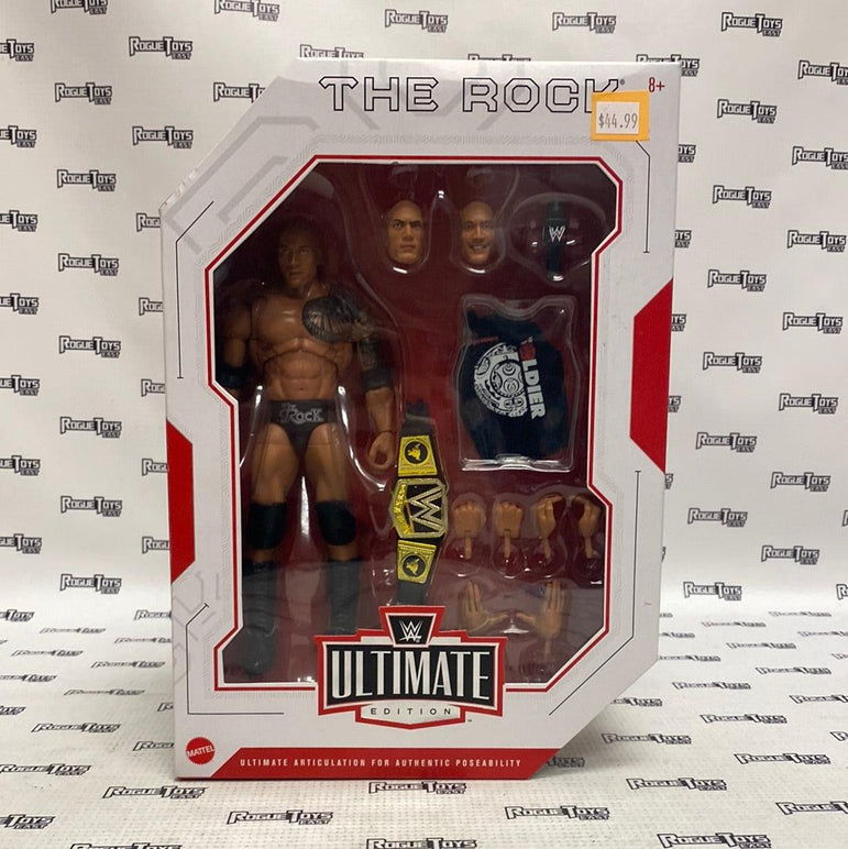 Mattel wwe ultimate the rock