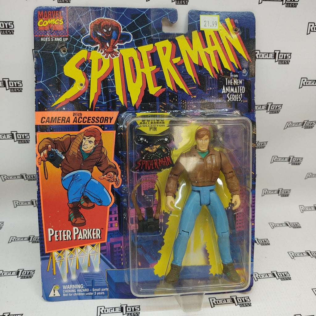 Toy biz marvel spiderman peter parker